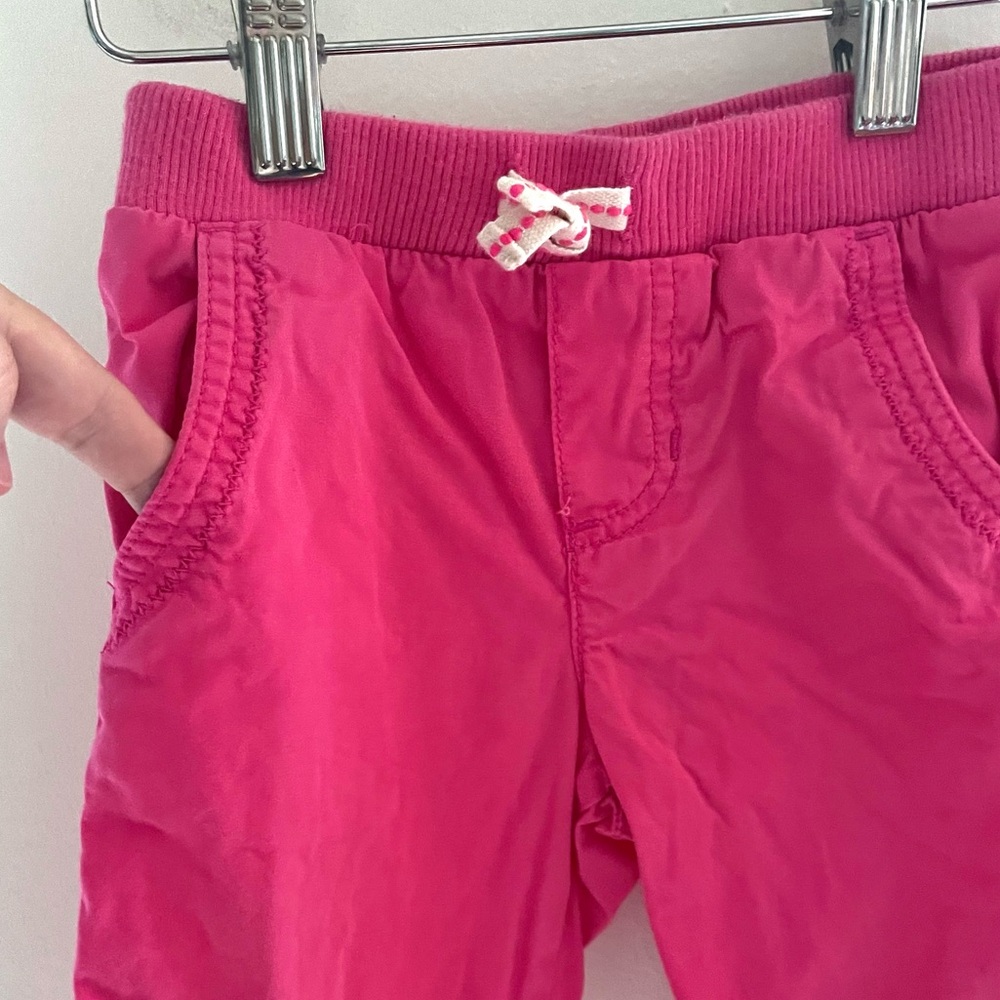 5/$20💥Capri AND Full-Length Comfy Lightweight Pull-On Pants, Pockets, Peony Pink - Picture 2 of 8